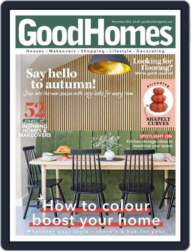 Good Homes November 1st, 2022 Digital Back Issue Cover