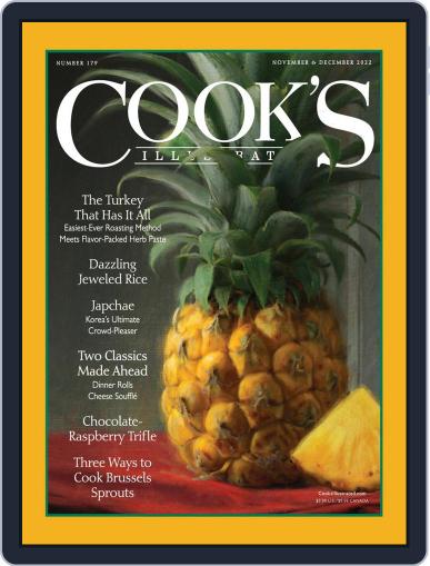 Cook's Illustrated November 1st, 2022 Digital Back Issue Cover