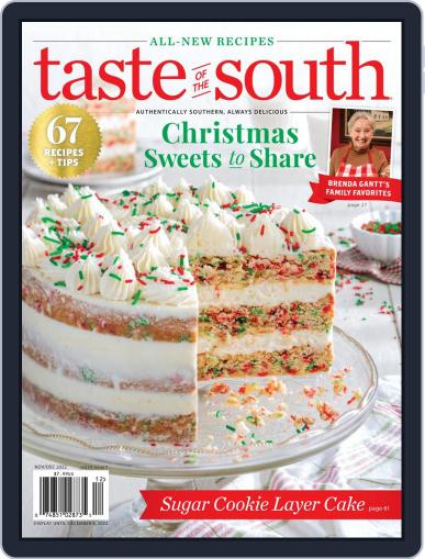 Taste of the South November 1st, 2022 Digital Back Issue Cover