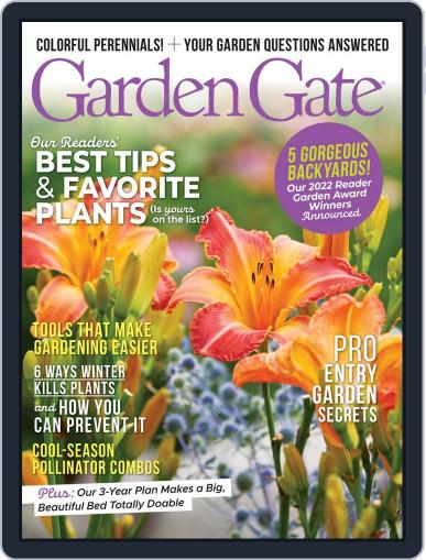Garden Gate November 1st, 2022 Digital Back Issue Cover