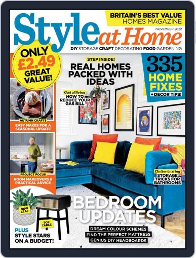 Style At Home United Kingdom November 1st, 2022 Digital Back Issue Cover