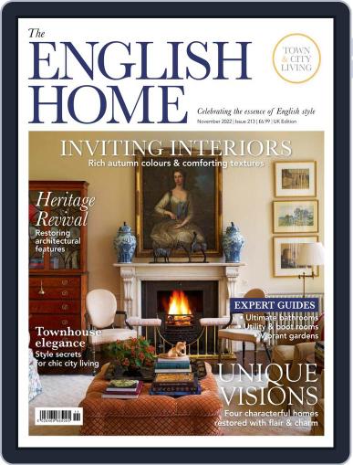 The English Home November 1st, 2022 Digital Back Issue Cover