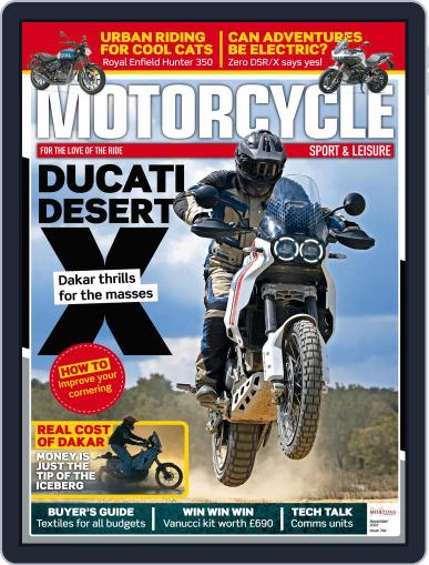 Motorcycle Sport & Leisure November 1st, 2022 Digital Back Issue Cover