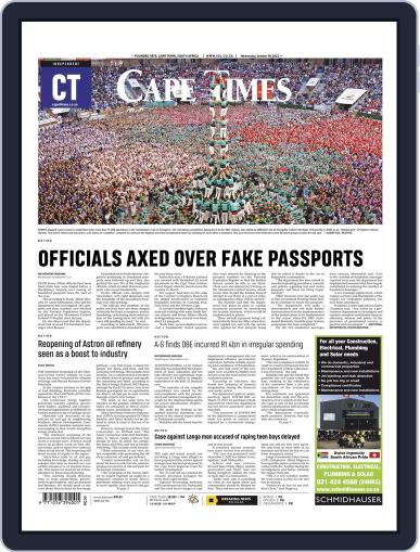 Cape Times October 5th, 2022 Digital Back Issue Cover