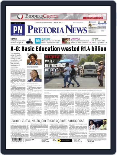 Pretoria News October 5th, 2022 Digital Back Issue Cover