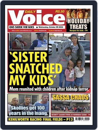 Daily Voice October 5th, 2022 Digital Back Issue Cover