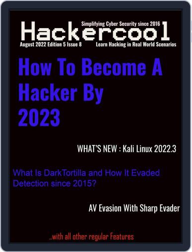 Hackercool August 1st, 2022 Digital Back Issue Cover