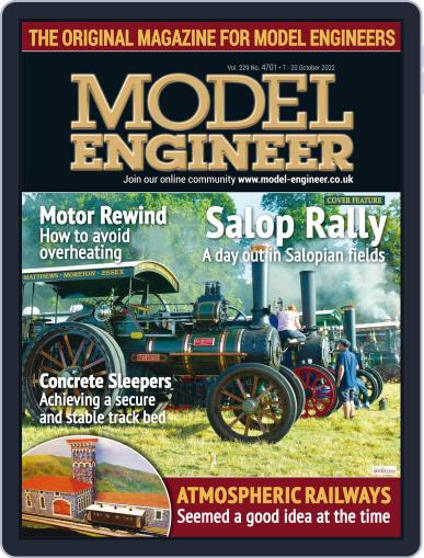 Model Engineer October 4th, 2022 Digital Back Issue Cover