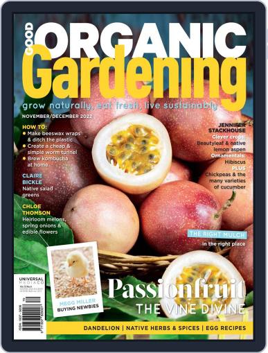 Good Organic Gardening November 1st, 2022 Digital Back Issue Cover