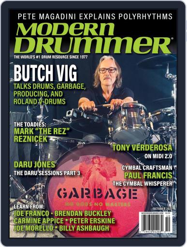 Modern Drummer October 1st, 2022 Digital Back Issue Cover