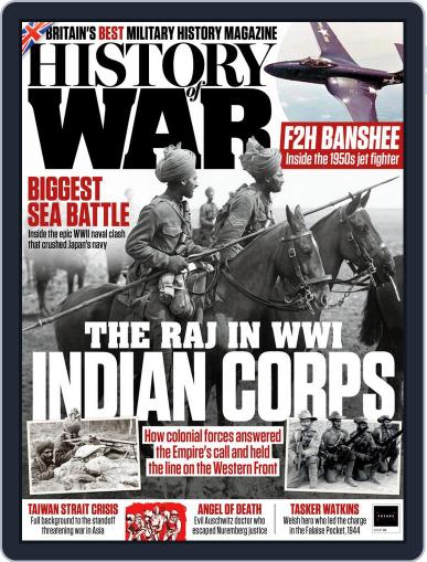 History of War September 29th, 2022 Digital Back Issue Cover