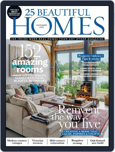 25 Beautiful Homes November 1st, 2022 Digital Back Issue Cover
