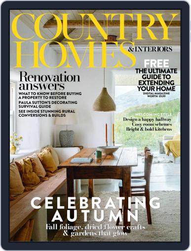 Country Homes & Interiors November 1st, 2022 Digital Back Issue Cover