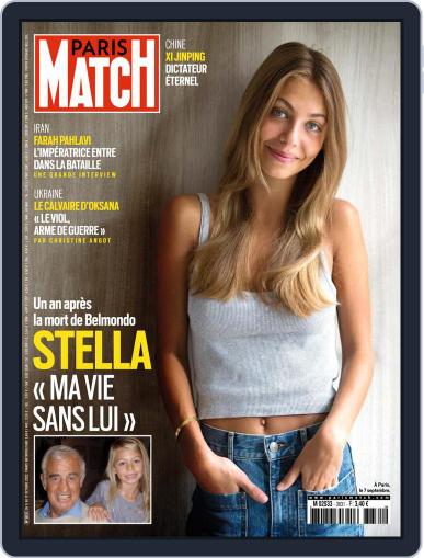 Paris Match October 6th, 2022 Digital Back Issue Cover