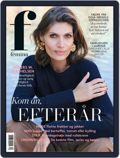 femina Denmark October 6th, 2022 Digital Back Issue Cover