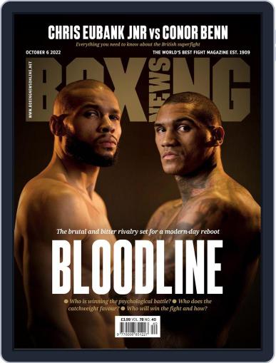 Boxing News October 6th, 2022 Digital Back Issue Cover