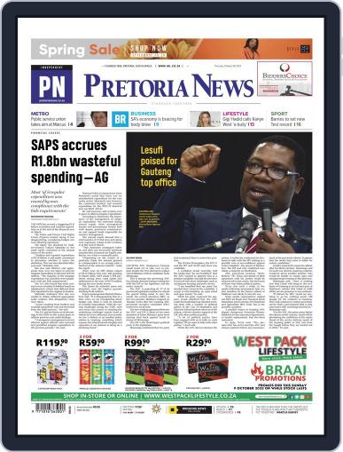 Pretoria News October 6th, 2022 Digital Back Issue Cover