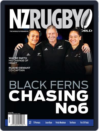 NZ Rugby World October 1st, 2022 Digital Back Issue Cover