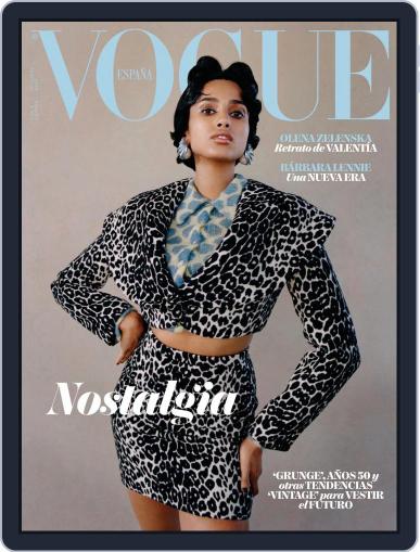 Vogue España October 1st, 2022 Digital Back Issue Cover