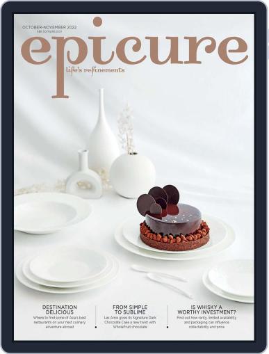 epicure October 1st, 2022 Digital Back Issue Cover