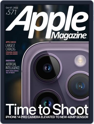 AppleMagazine October 7th, 2022 Digital Back Issue Cover