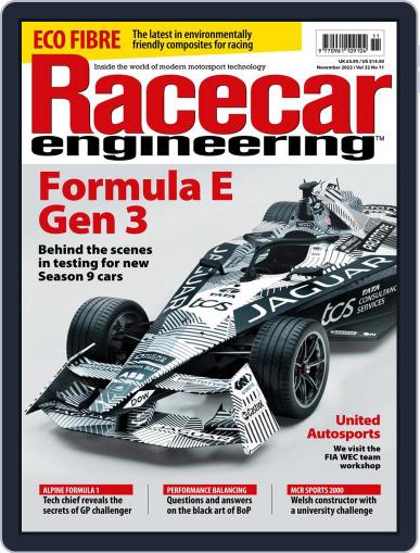 Racecar Engineering November 1st, 2022 Digital Back Issue Cover