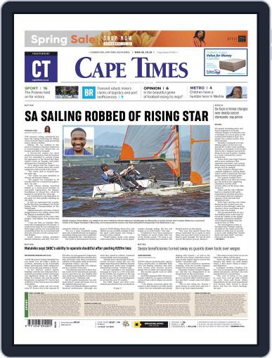 Cape Times October 7th, 2022 Digital Back Issue Cover