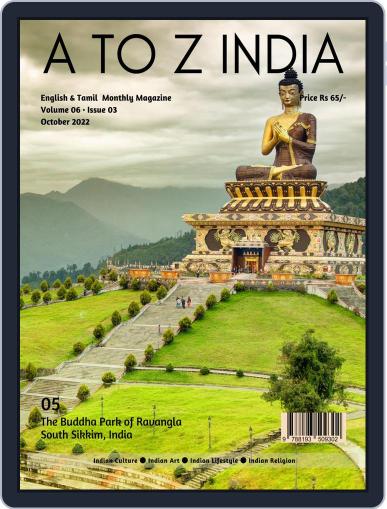 A TO Z INDIA October 1st, 2022 Digital Back Issue Cover