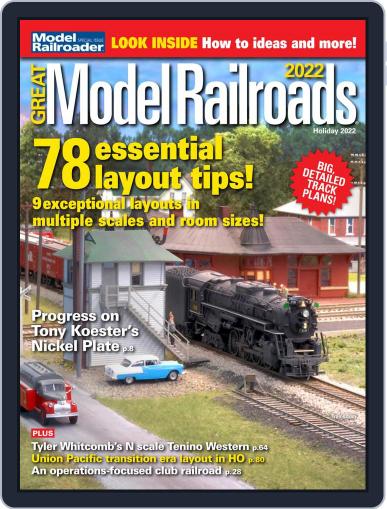 Great Model Railroads October 1st, 2021 Digital Back Issue Cover