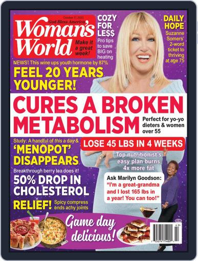 Woman's World October 17th, 2022 Digital Back Issue Cover