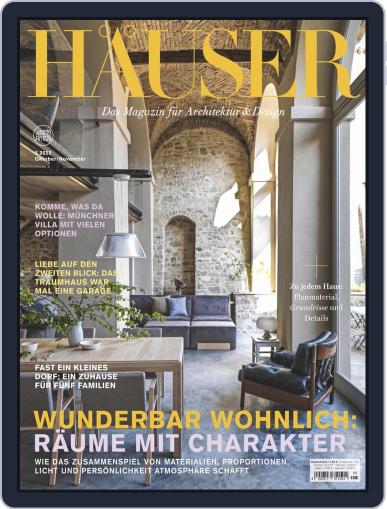 Häuser October 1st, 2022 Digital Back Issue Cover