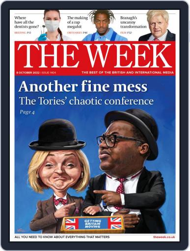 The Week United Kingdom October 8th, 2022 Digital Back Issue Cover