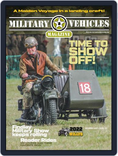 Military Vehicles November 1st, 2022 Digital Back Issue Cover