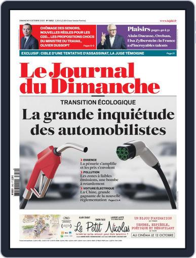 Le Journal du dimanche October 9th, 2022 Digital Back Issue Cover