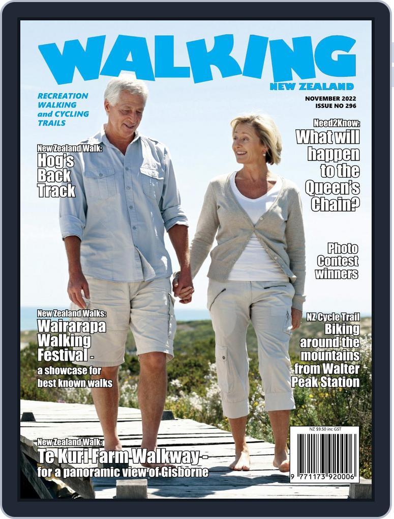 Walking New Zealand (Digital) Subscription                    November 1st, 2022 Issue