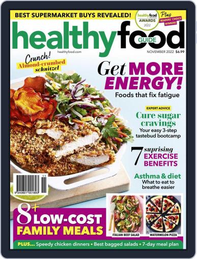 Healthy Food Guide November 1st, 2022 Digital Back Issue Cover