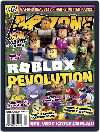 K-Zone November 1st, 2022 Digital Back Issue Cover