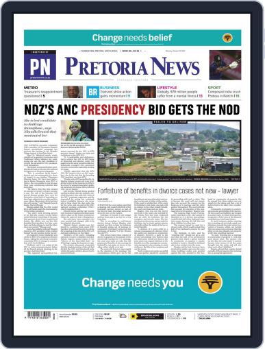 Pretoria News October 10th, 2022 Digital Back Issue Cover