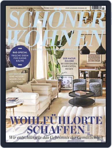 Schöner Wohnen November 1st, 2022 Digital Back Issue Cover