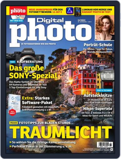 DigitalPhoto November 1st, 2022 Digital Back Issue Cover