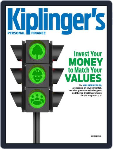 Kiplinger's Personal Finance November 1st, 2022 Digital Back Issue Cover