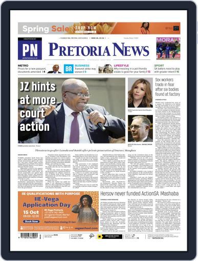 Pretoria News October 11th, 2022 Digital Back Issue Cover