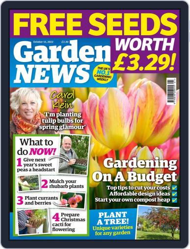 Garden News October 15th, 2022 Digital Back Issue Cover