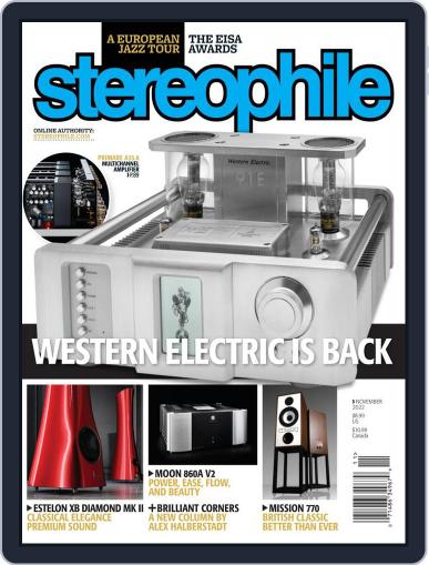 Stereophile November 1st, 2022 Digital Back Issue Cover