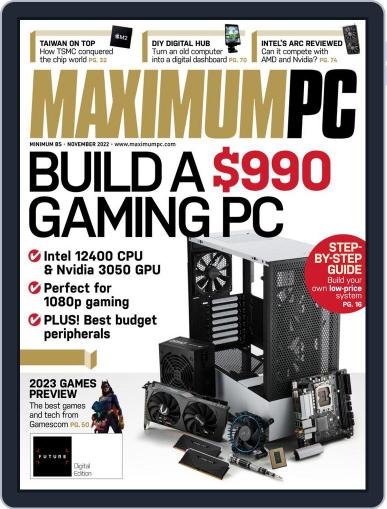 Maximum PC November 1st, 2022 Digital Back Issue Cover
