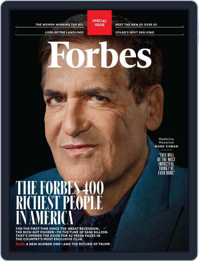 Forbes October 1st, 2022 Digital Back Issue Cover
