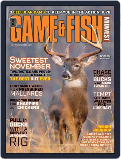 Game & Fish Midwest November 1st, 2022 Digital Back Issue Cover