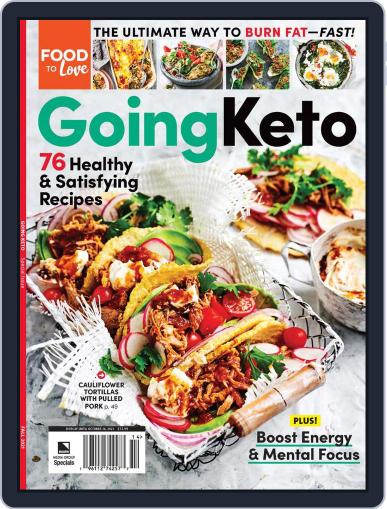 Going Keto November 10th, 2021 Digital Back Issue Cover