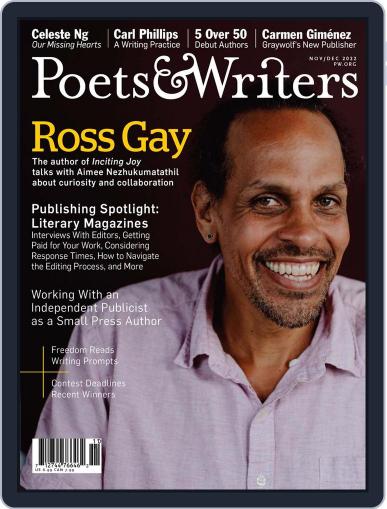 Poets & Writers November 1st, 2022 Digital Back Issue Cover