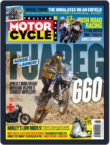 Australian Motorcycle News October 13th, 2022 Digital Back Issue Cover